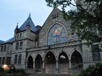 A bela igreja metodista de Asheville, na Carolina do Norte, Estados Unidos